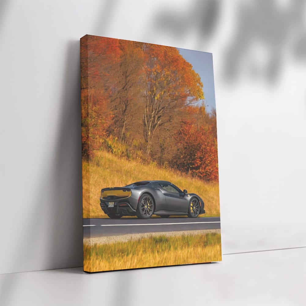 Ferrari 296 GTB Cruising - Fusion of Power and Elegance