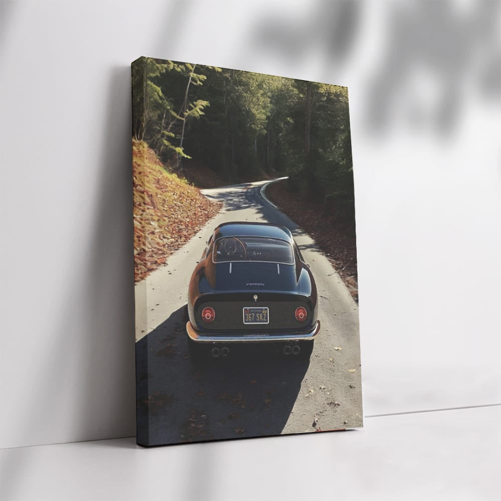 Ferrari 365 GTB 4 in Nature - Iconic Elegance and Speed