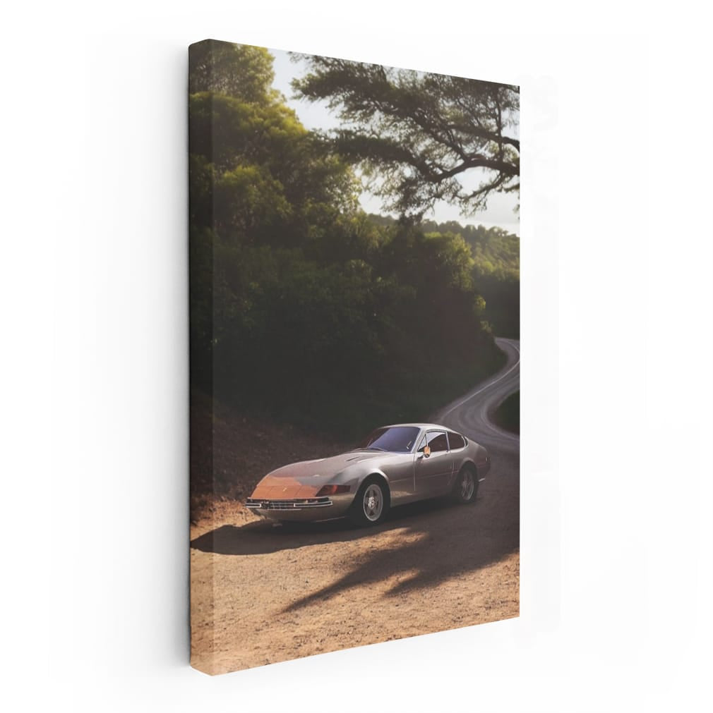 Ferrari 365 GTB 4 in Nature - Iconic Elegance and Power