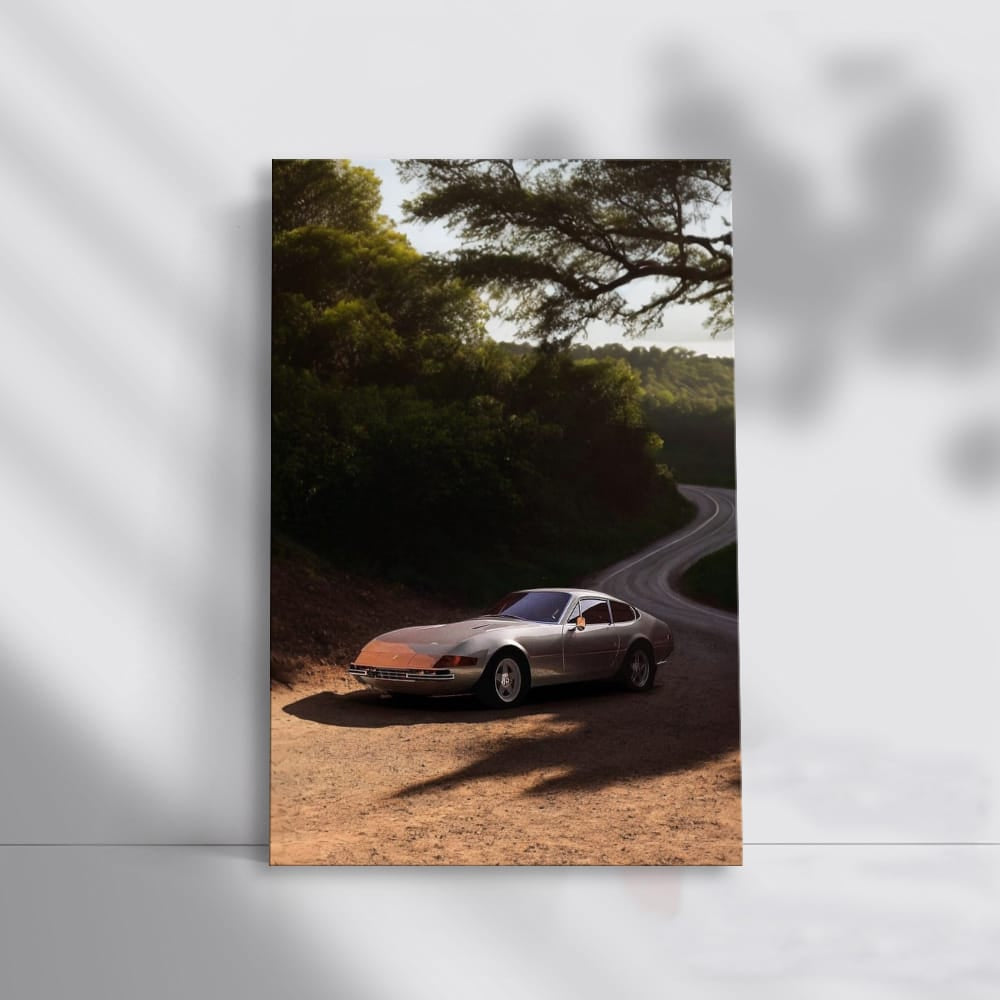 Ferrari 365 GTB 4 in Nature - Iconic Elegance and Power
