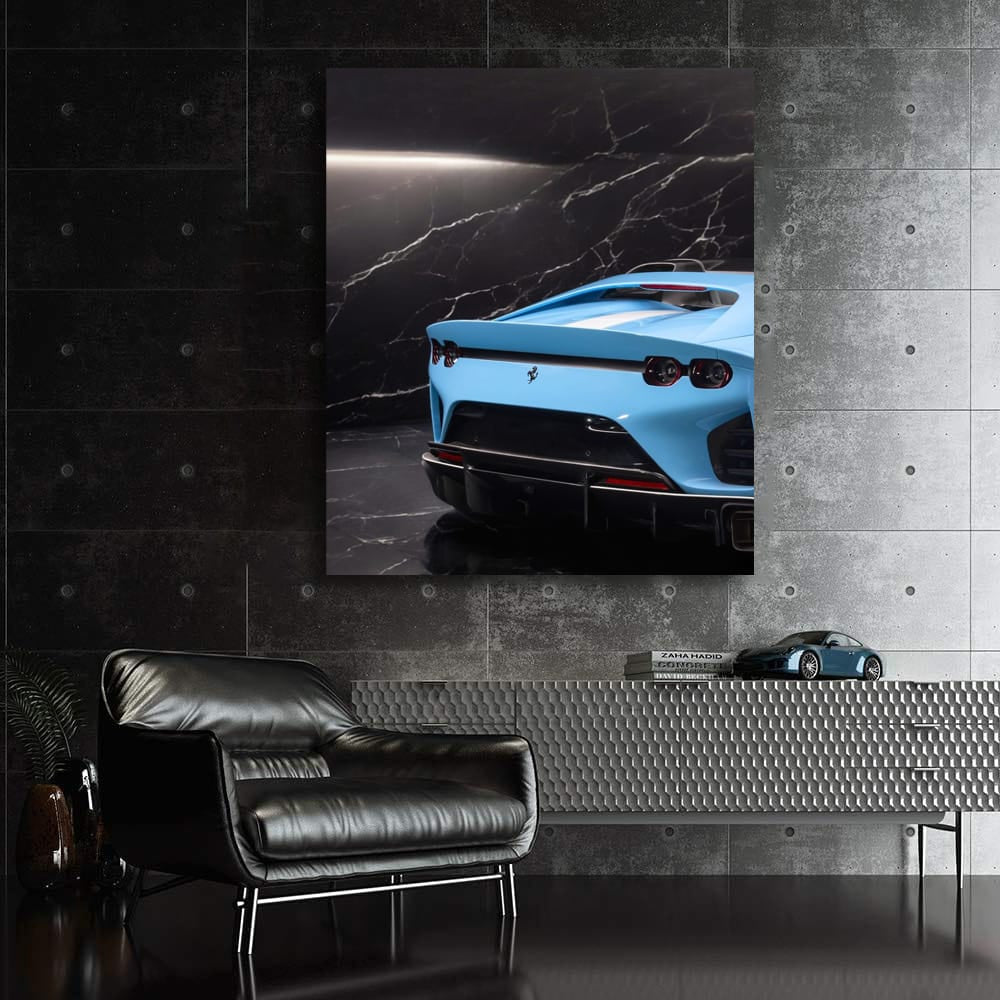 Ferrari 812 Competizione - Marble Marvel of Speed