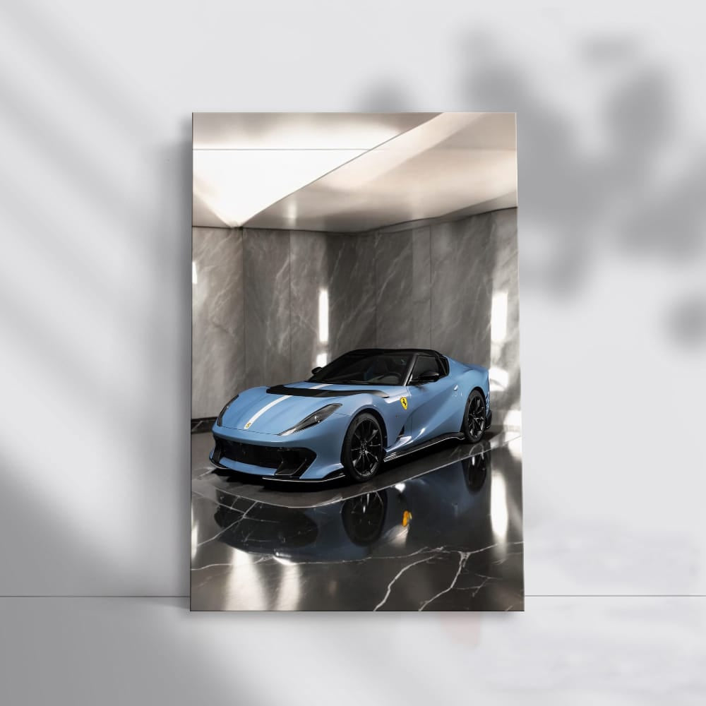 Ferrari 812 Competizione A: Marble Marvel of Speed and Style