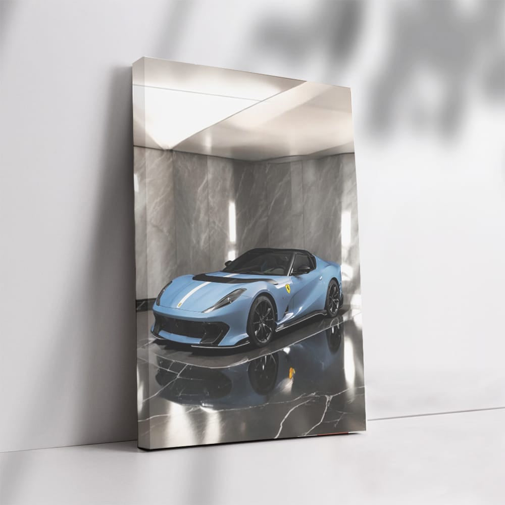 Ferrari 812 Competizione A: Marble Marvel of Speed and Style