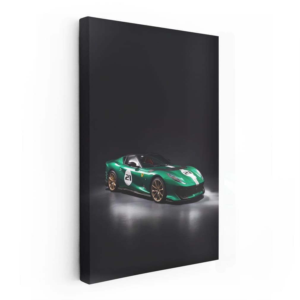 Ferrari 812 Competizione in Dark Room - Pure Power Unleashed