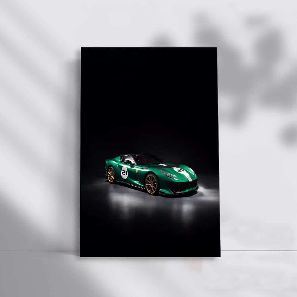 Ferrari 812 Competizione in Dark Room - Pure Power Unleashed