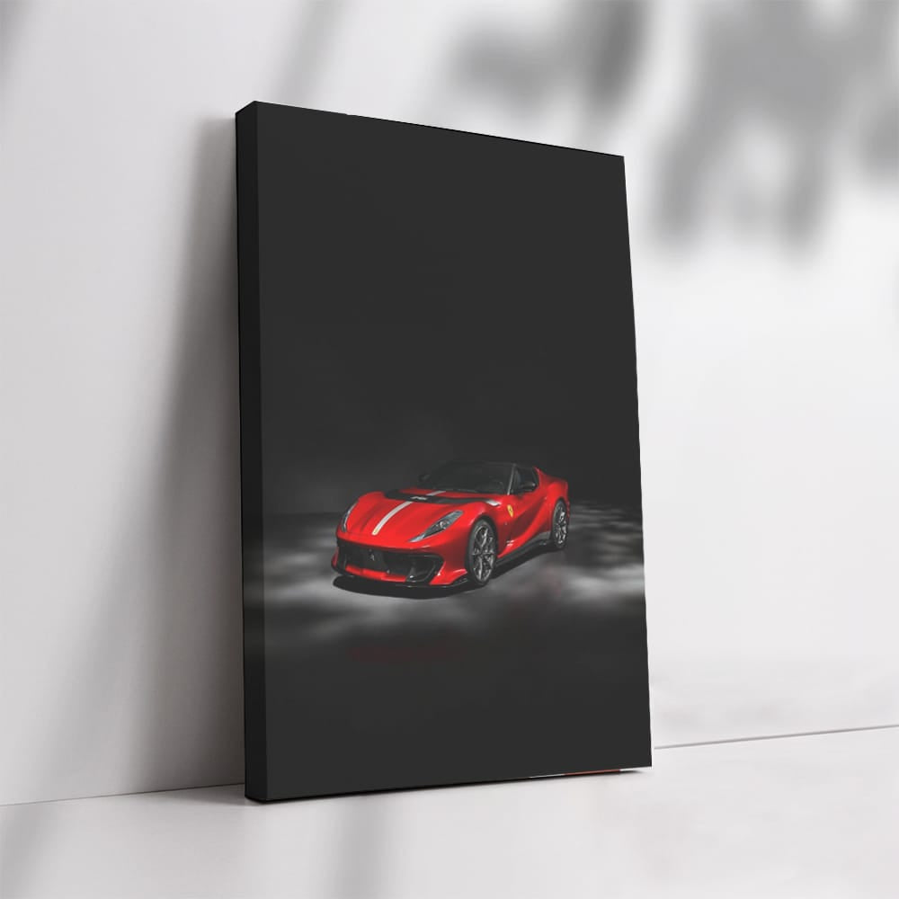 Ferrari 812 Competizione in Black Room - Power Meets Elegance