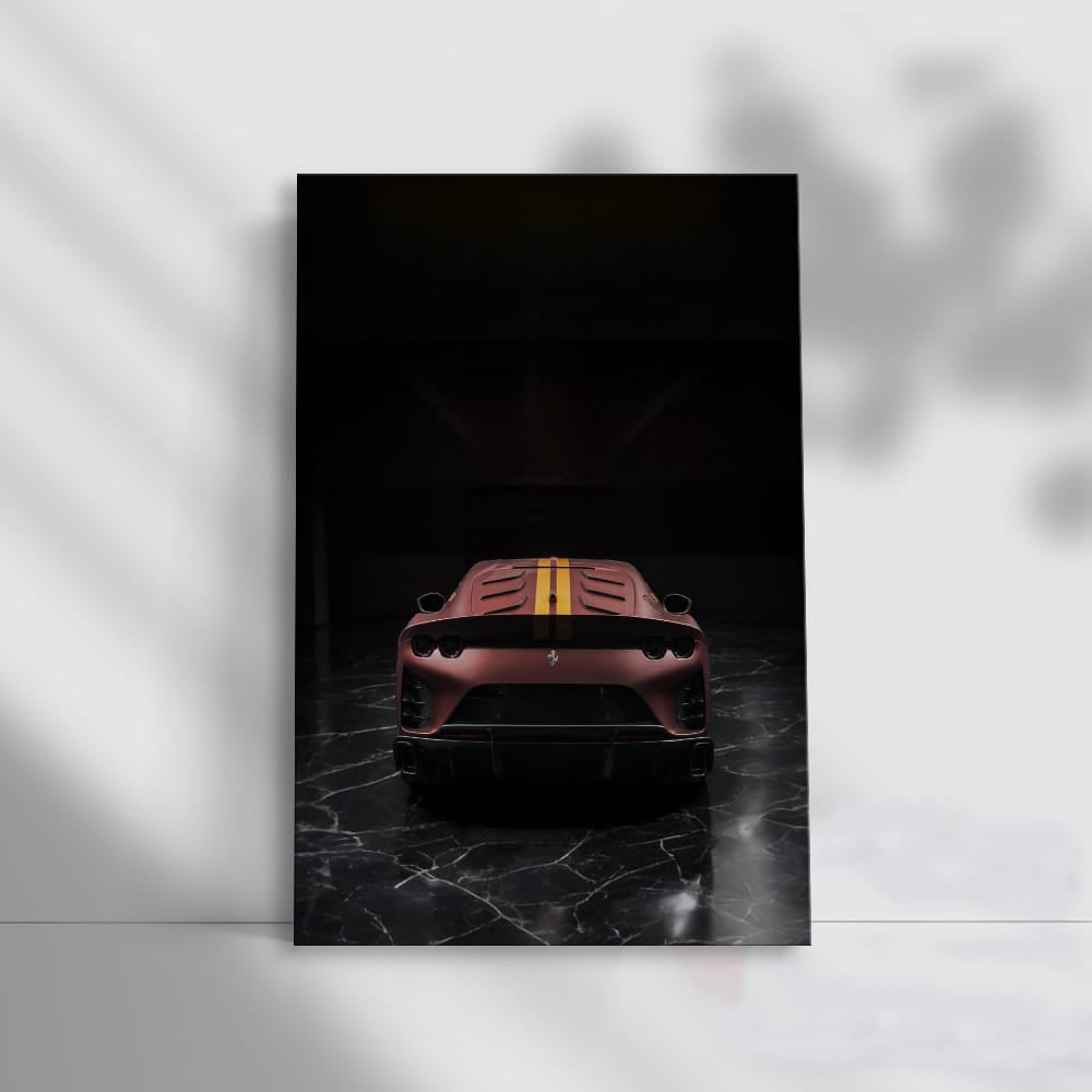 Ferrari 812 Competizione Black Marble - Power Meets Elegance