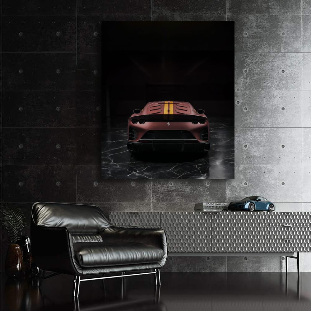 Ferrari 812 Competizione Black Marble - Power Meets Elegance