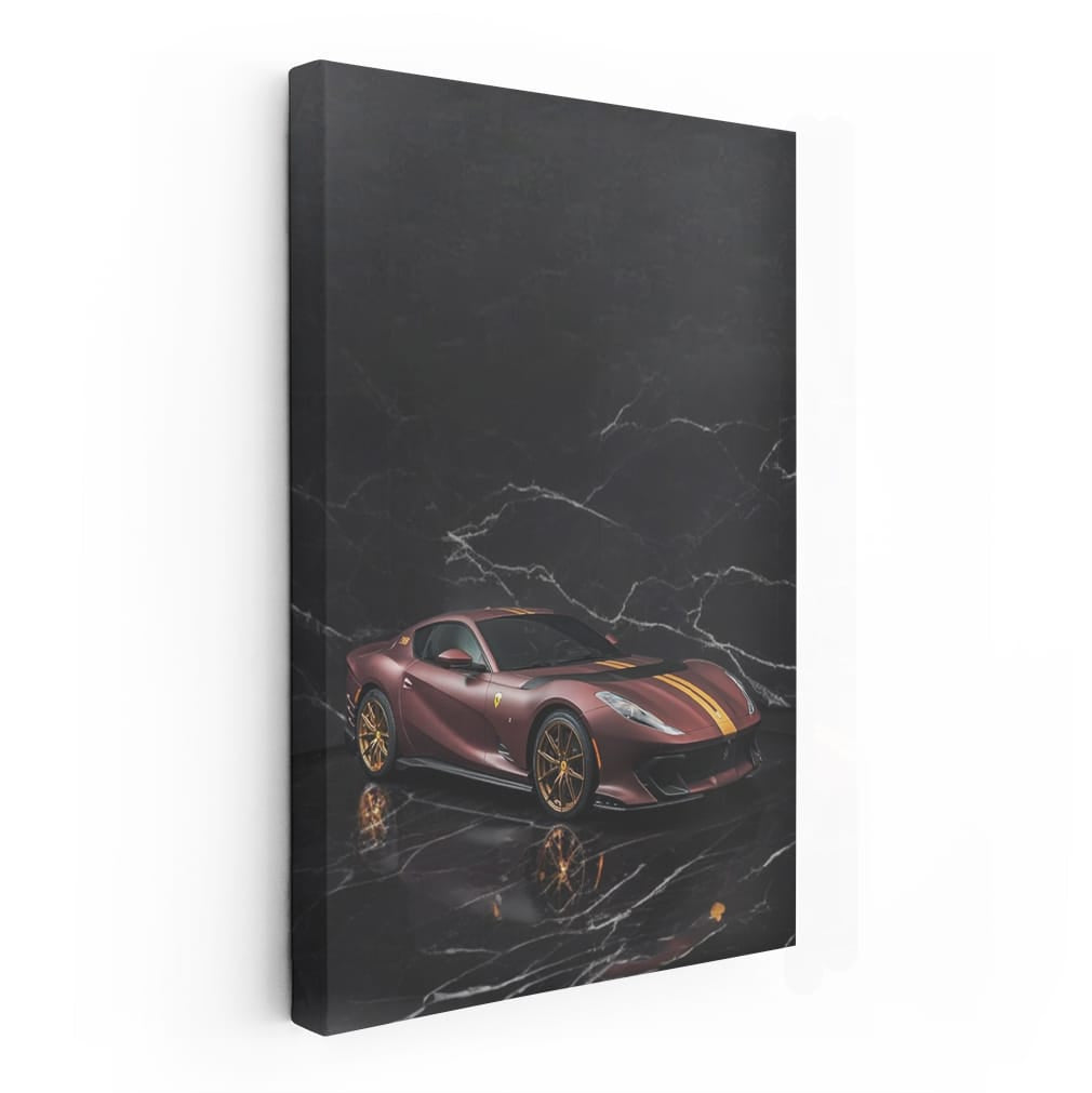 Ferrari 812 Competizione Black Marble - Power Meets Elegance