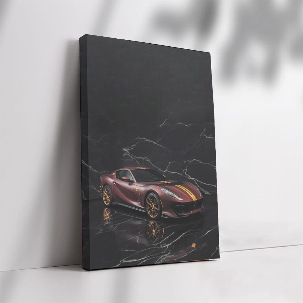 Ferrari 812 Competizione Black Marble - Power Meets Elegance