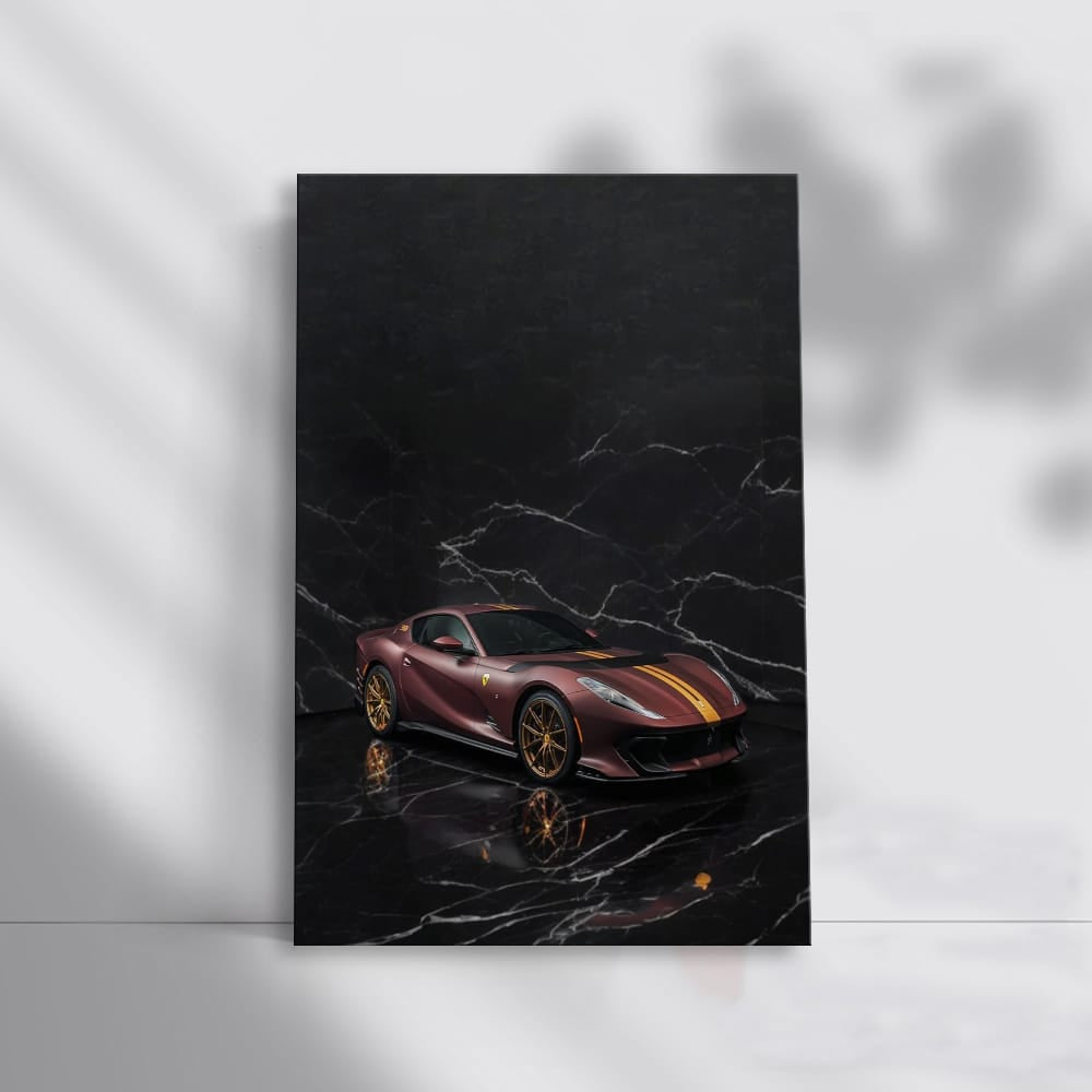 Ferrari 812 Competizione Black Marble - Power Meets Elegance