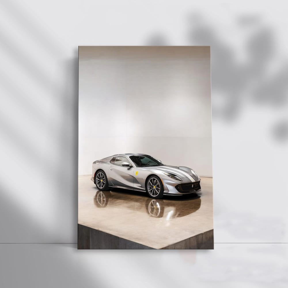 Ferrari 812 GTS Parked Elegance - Speed Meets Luxury