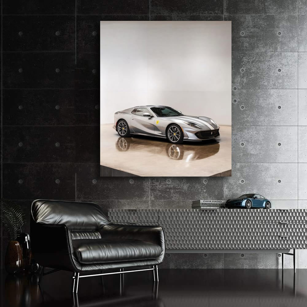Ferrari 812 GTS Parked Elegance - Speed Meets Luxury