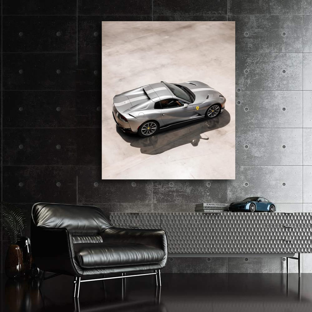 Ferrari 812 GTS Parked: Masterpiece of Italian Engineering