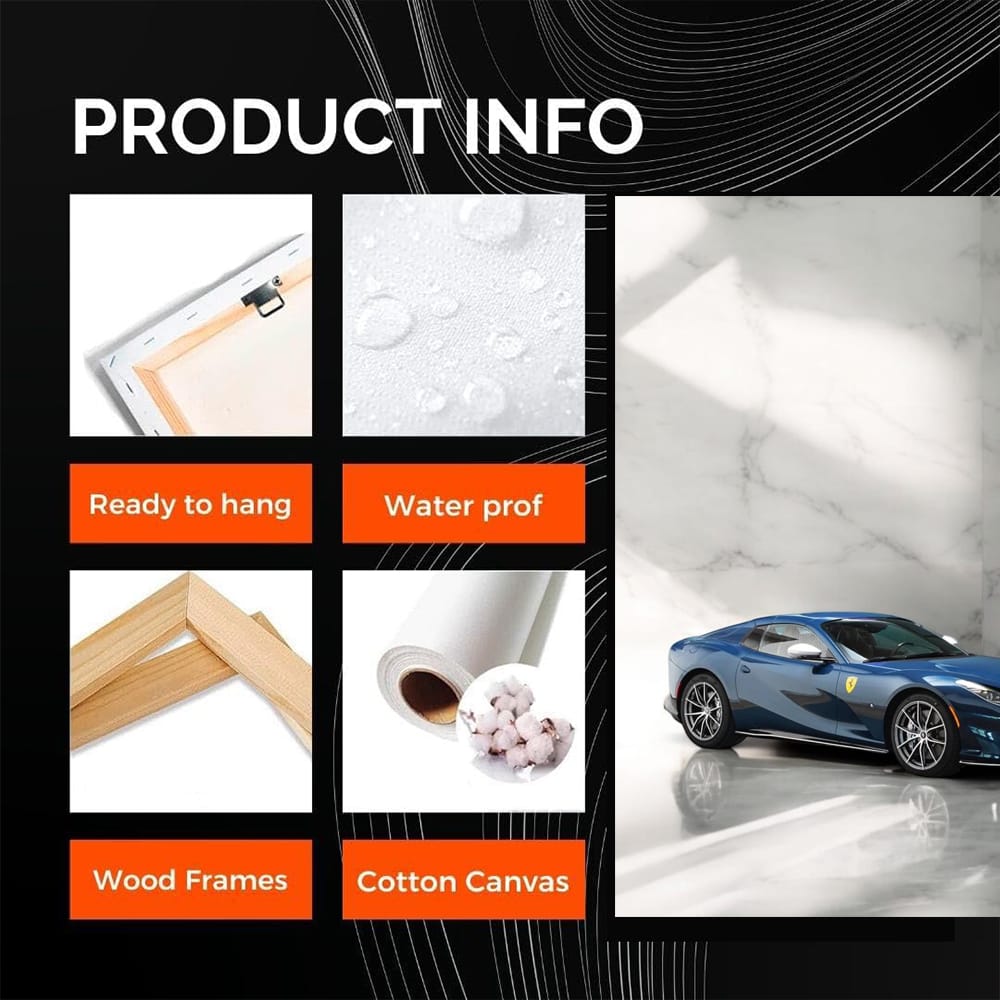 Ferrari 812 GTS Marble - Power and Elegance in Motion