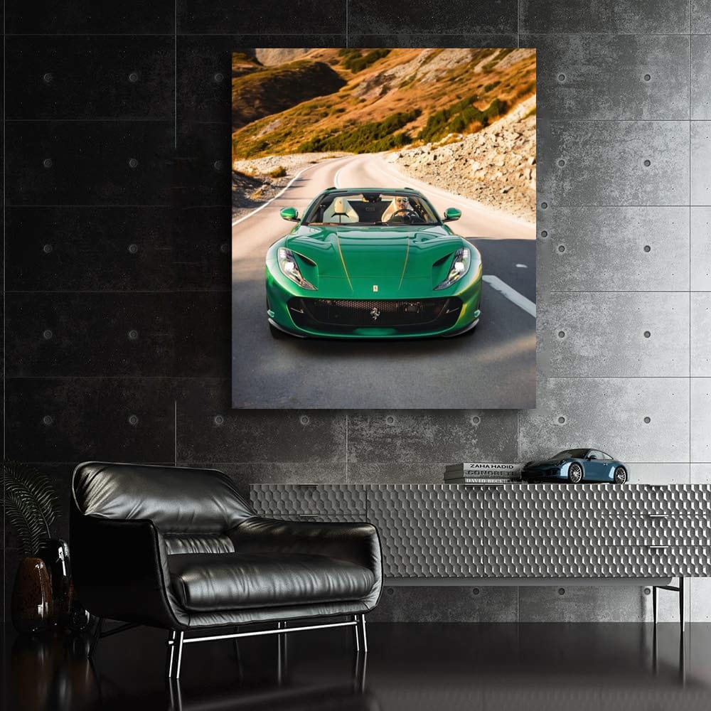 Ferrari 812 GTS in Nature - Pinnacle of Open-Air Luxury