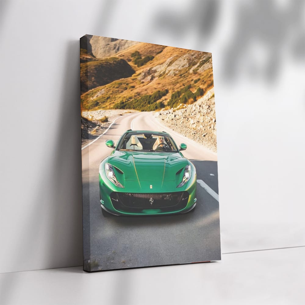 Ferrari 812 GTS in Nature - Pinnacle of Open-Air Luxury