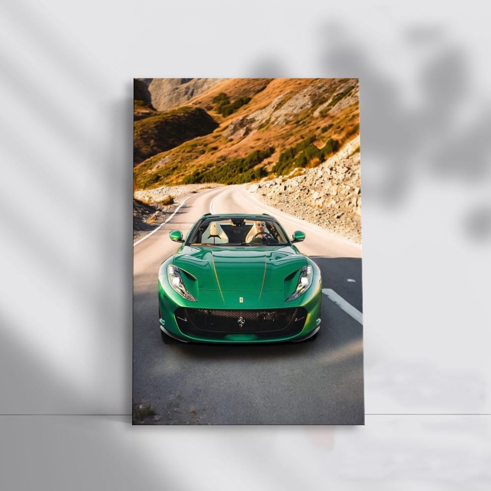 Ferrari 812 GTS in Nature - Pinnacle of Open-Air Luxury