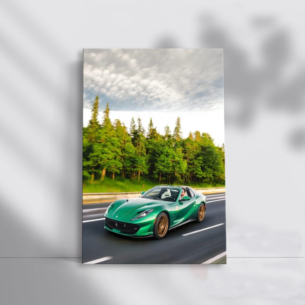 Ferrari 812 GTS in Nature - Power, Elegance, Freedom