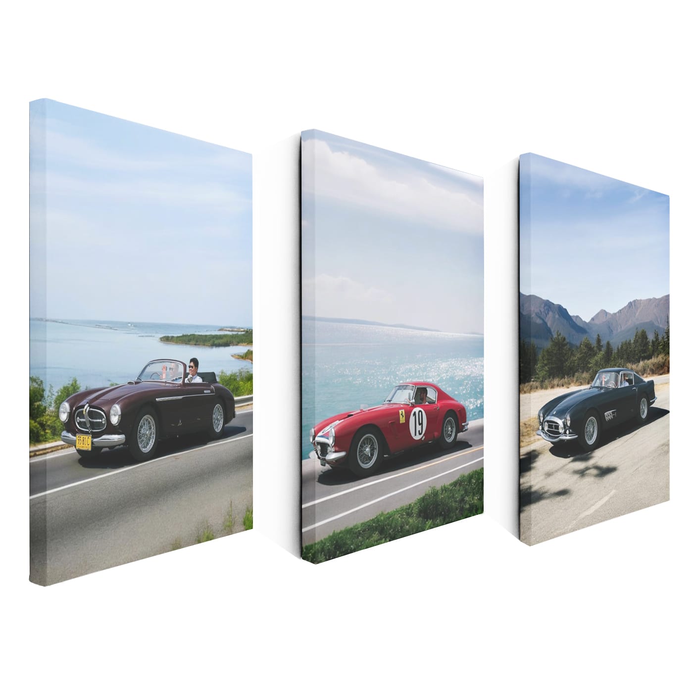 Ferrari Classiche Old Car Set of 3