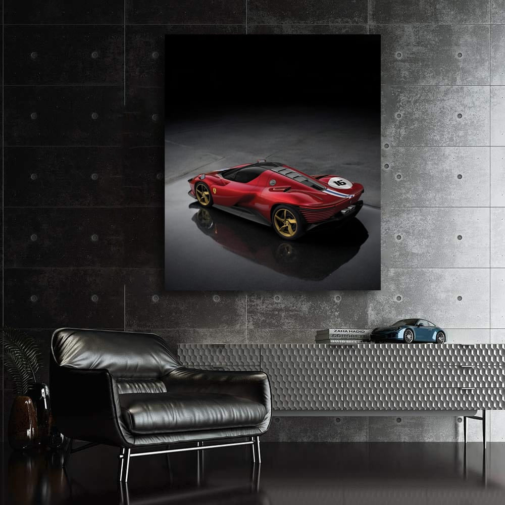 Ferrari Daytona SP3 in Parking - Blend of Elegance and Power