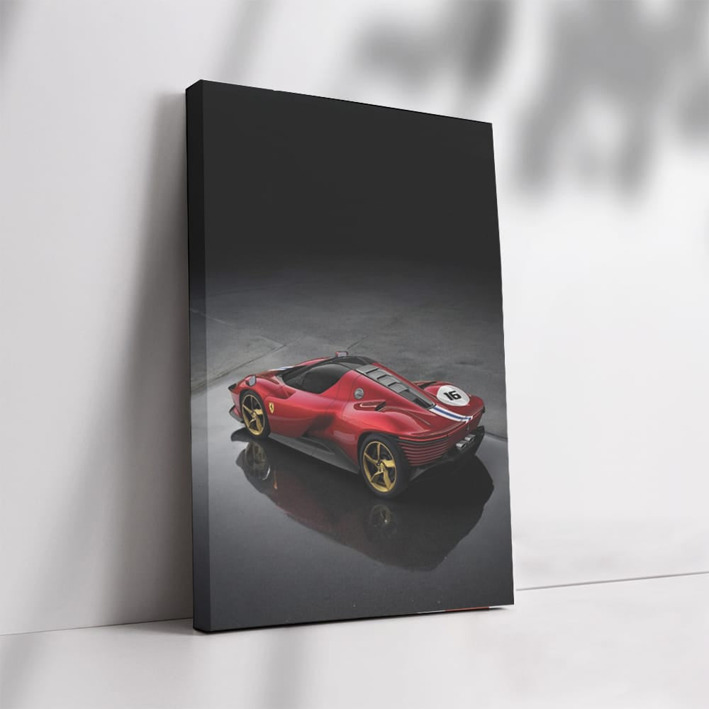 Ferrari Daytona SP3 in Parking - Blend of Elegance and Power