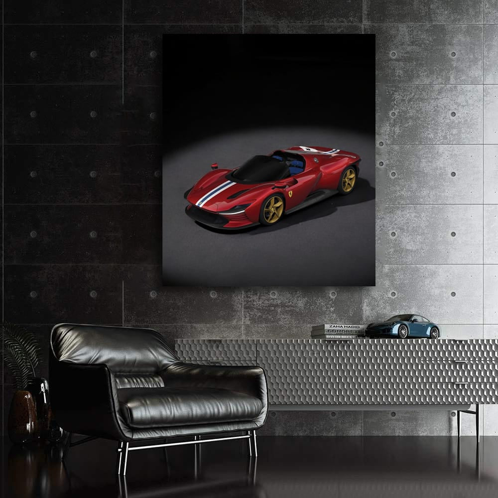 Ferrari Daytona SP3 Parking - Iconic Design and Power