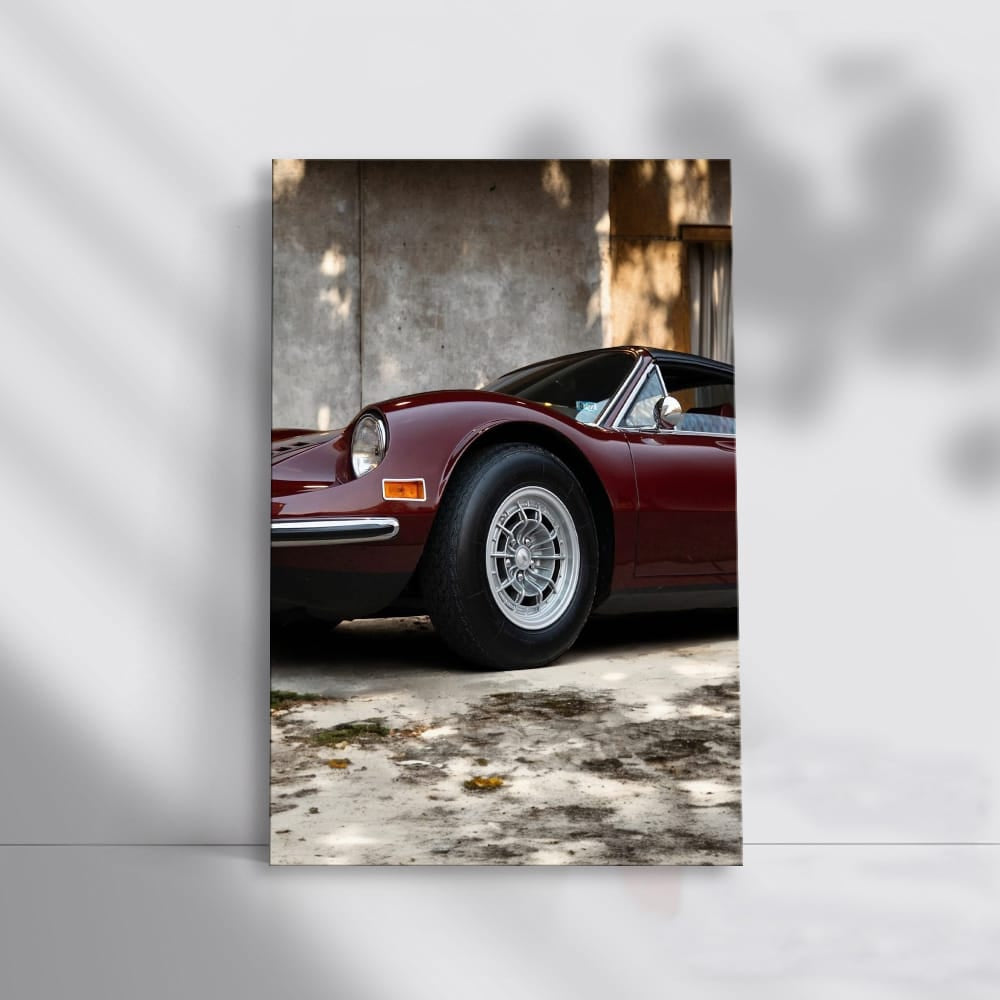 Abandoned Ferrari Dino 246 GT - Classic Elegance Rediscovered
