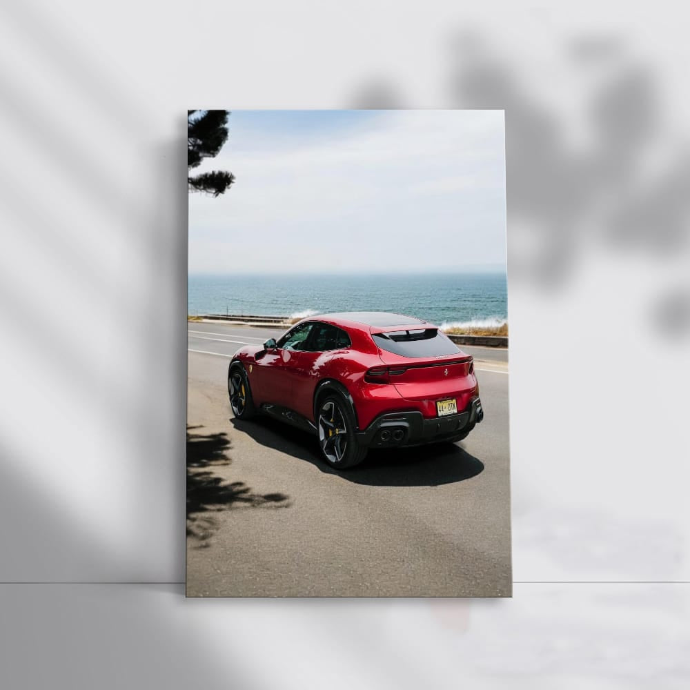 Ferrari Purosangue at Sea - Speed Meets Elegance