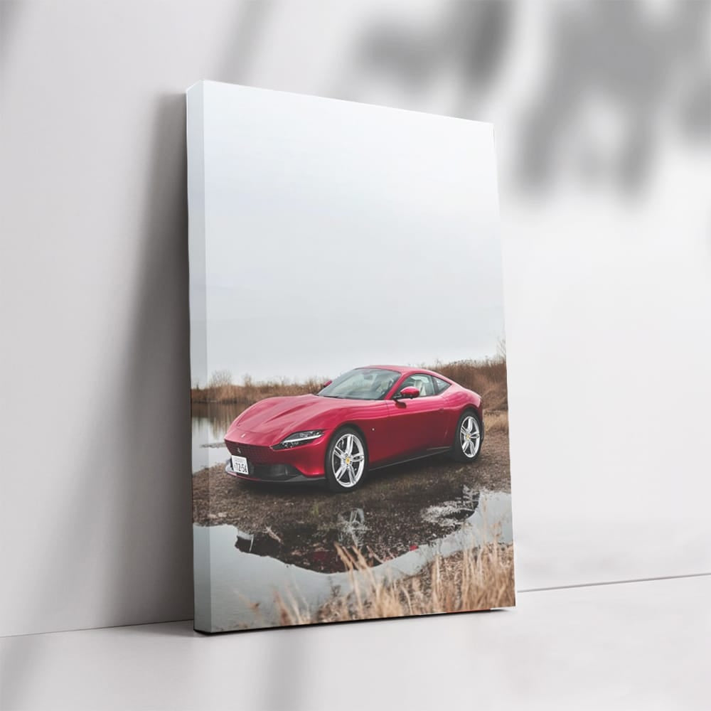 Ferrari Roma by Lake - Elegance in Motion
