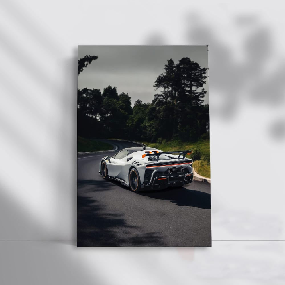 Ferrari SF90XX Stradale Roaring on Road - Power Meets Elegance