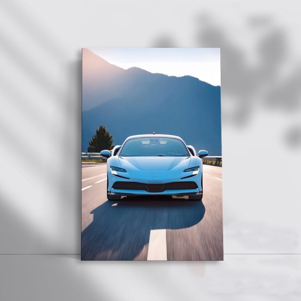 Ferrari SF90 Stradale Conquers Mountains - Power and Elegance