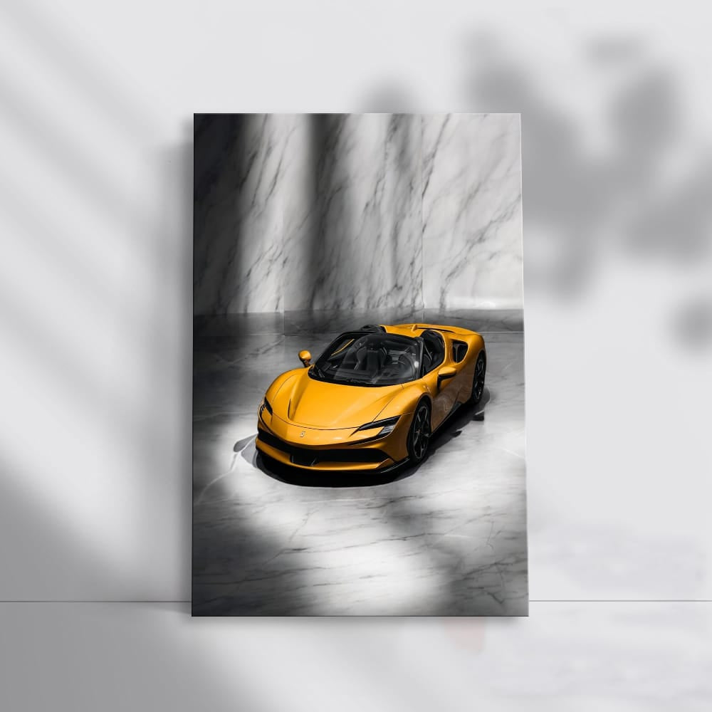 Ferrari SF90 Spider Marble - Luxurious Open-Top Speedster
