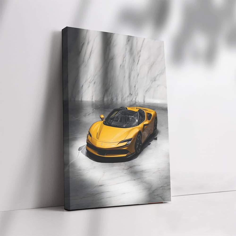 Ferrari SF90 Spider Marble - Luxurious Open-Top Speedster
