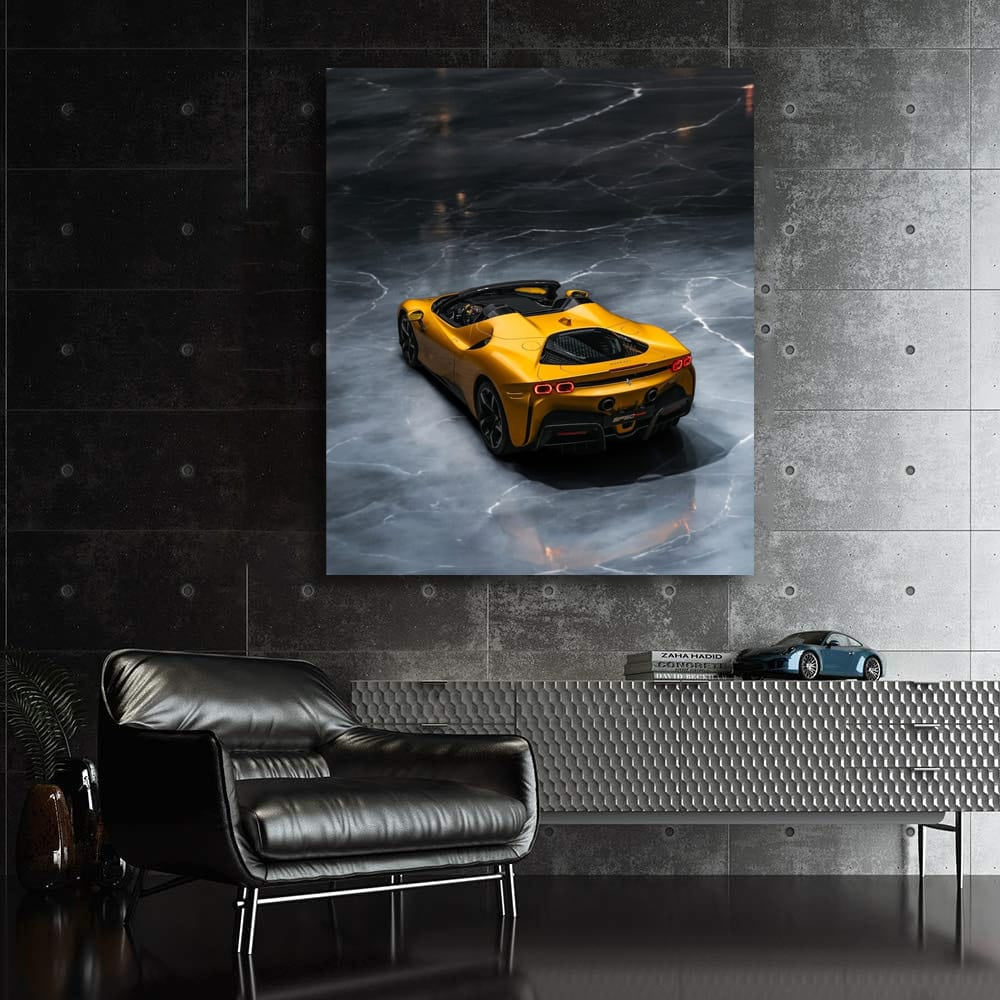 Ferrari SF90 Spider Marble - Speed and Elegance