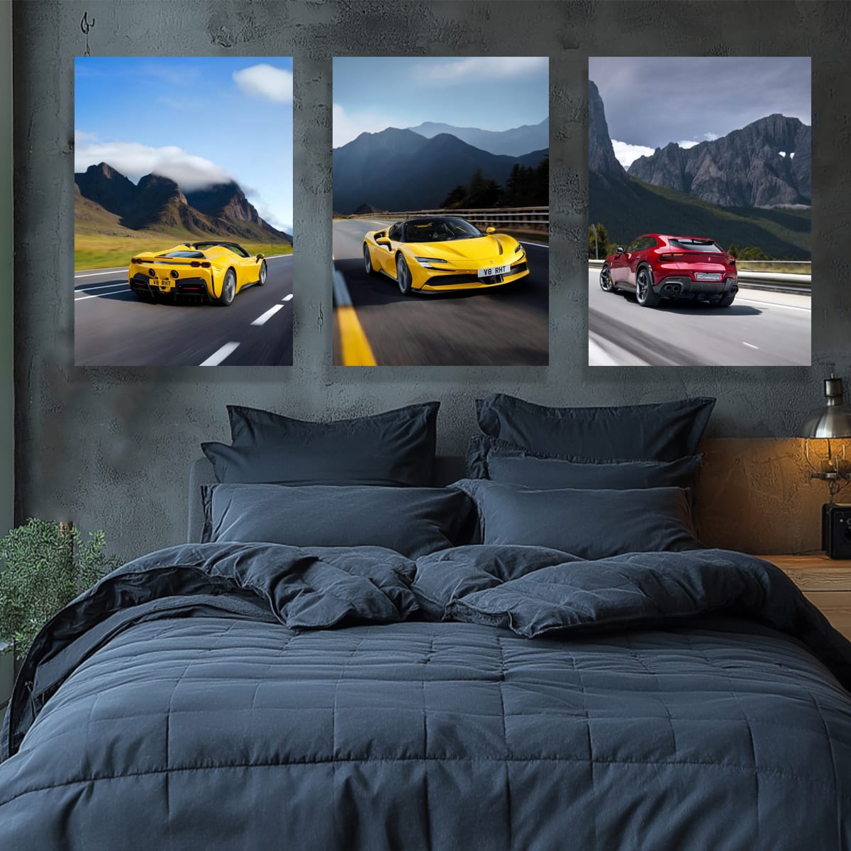 Ferrari Mountains Set of 3