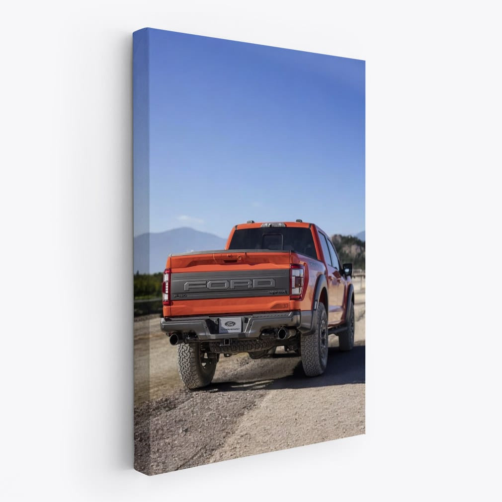 Ford F-Series Truck Cruising Highway - Power and Performance
