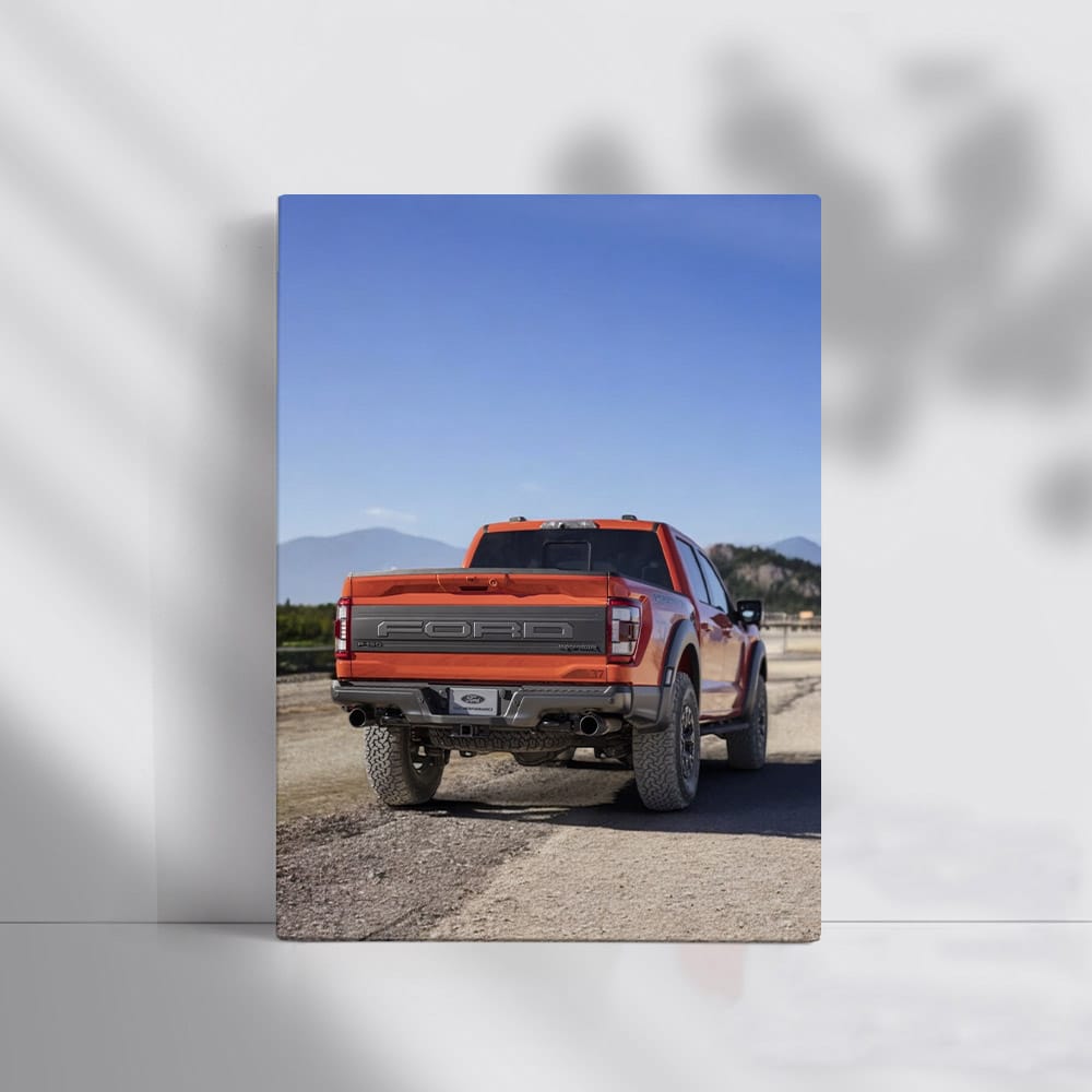 Ford F-Series Truck Cruising Highway - Power and Performance