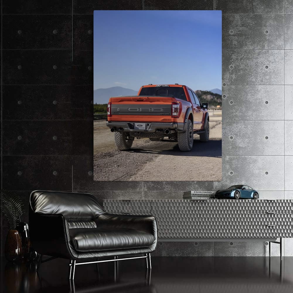 Ford F-Series Truck Cruising Highway - Power and Performance
