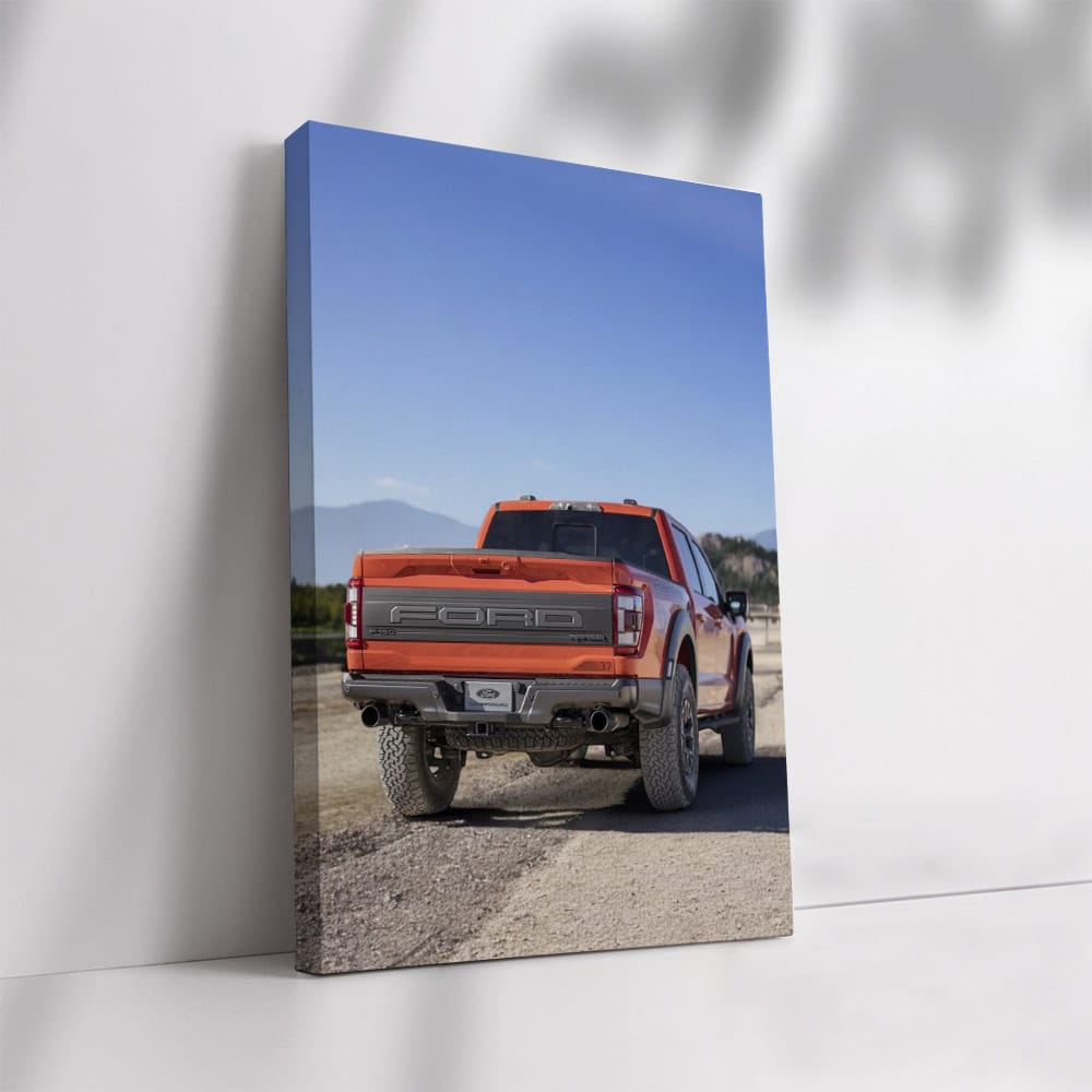Ford F-Series Truck Cruising Highway - Power and Performance
