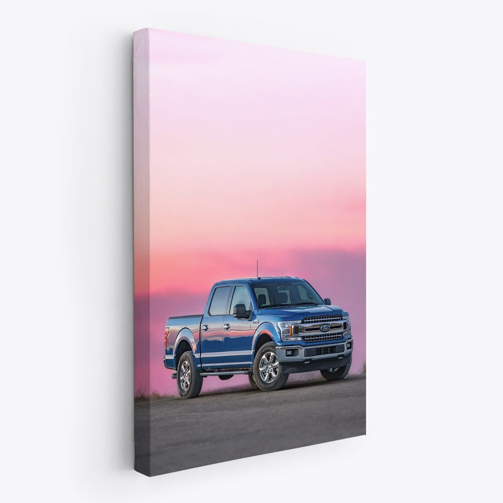 Ford F-Series at Dusk - Bold Power Meets Horizon