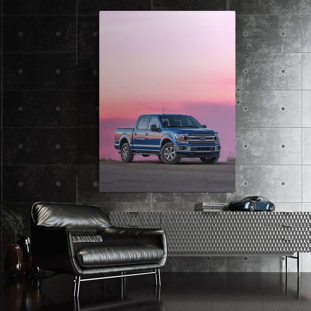 Ford F-Series at Dusk - Bold Power Meets Horizon