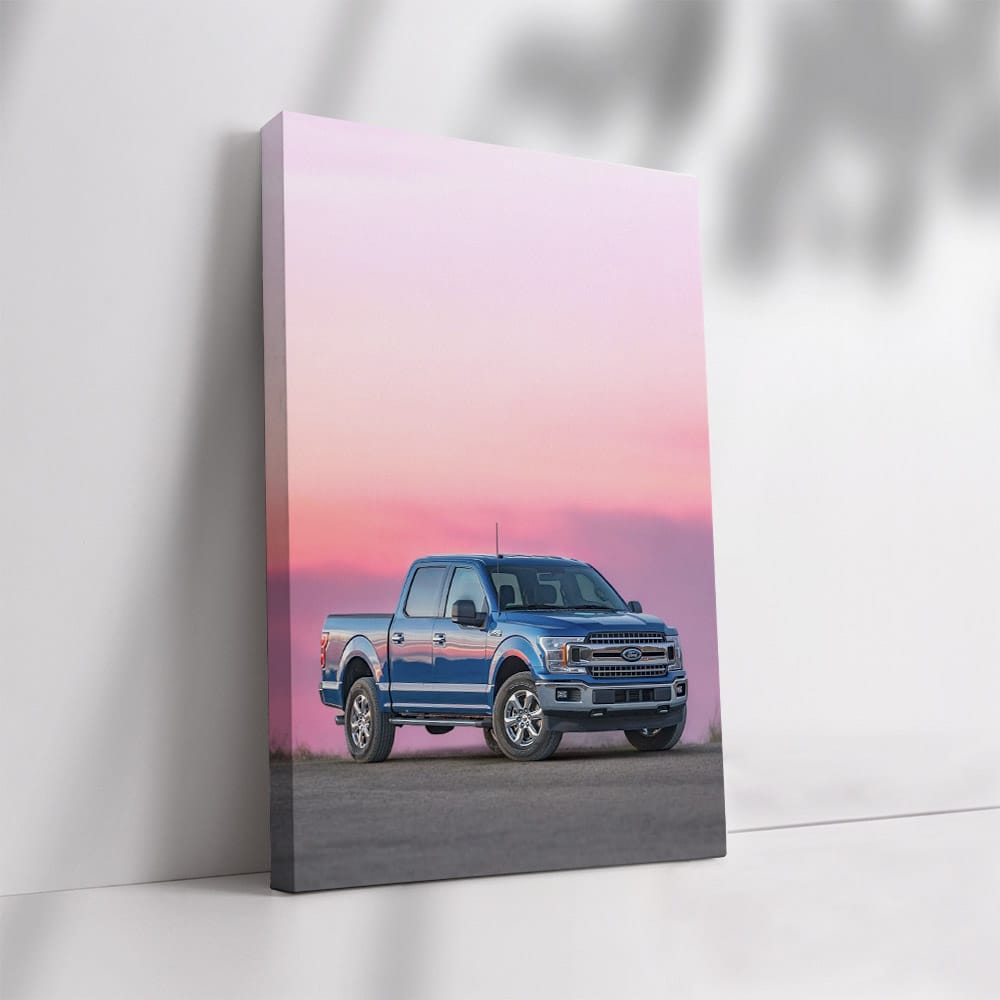 Ford F-Series at Dusk - Bold Power Meets Horizon