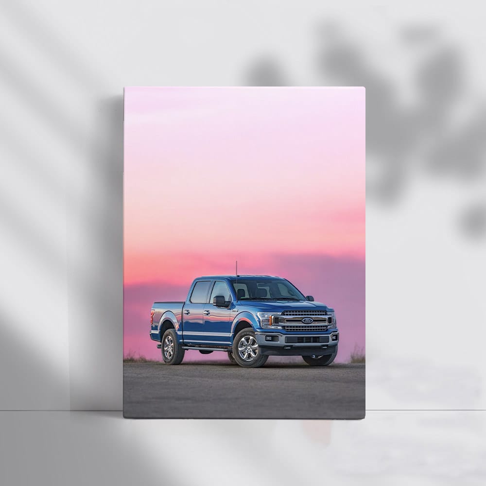 Ford F-Series at Dusk - Bold Power Meets Horizon