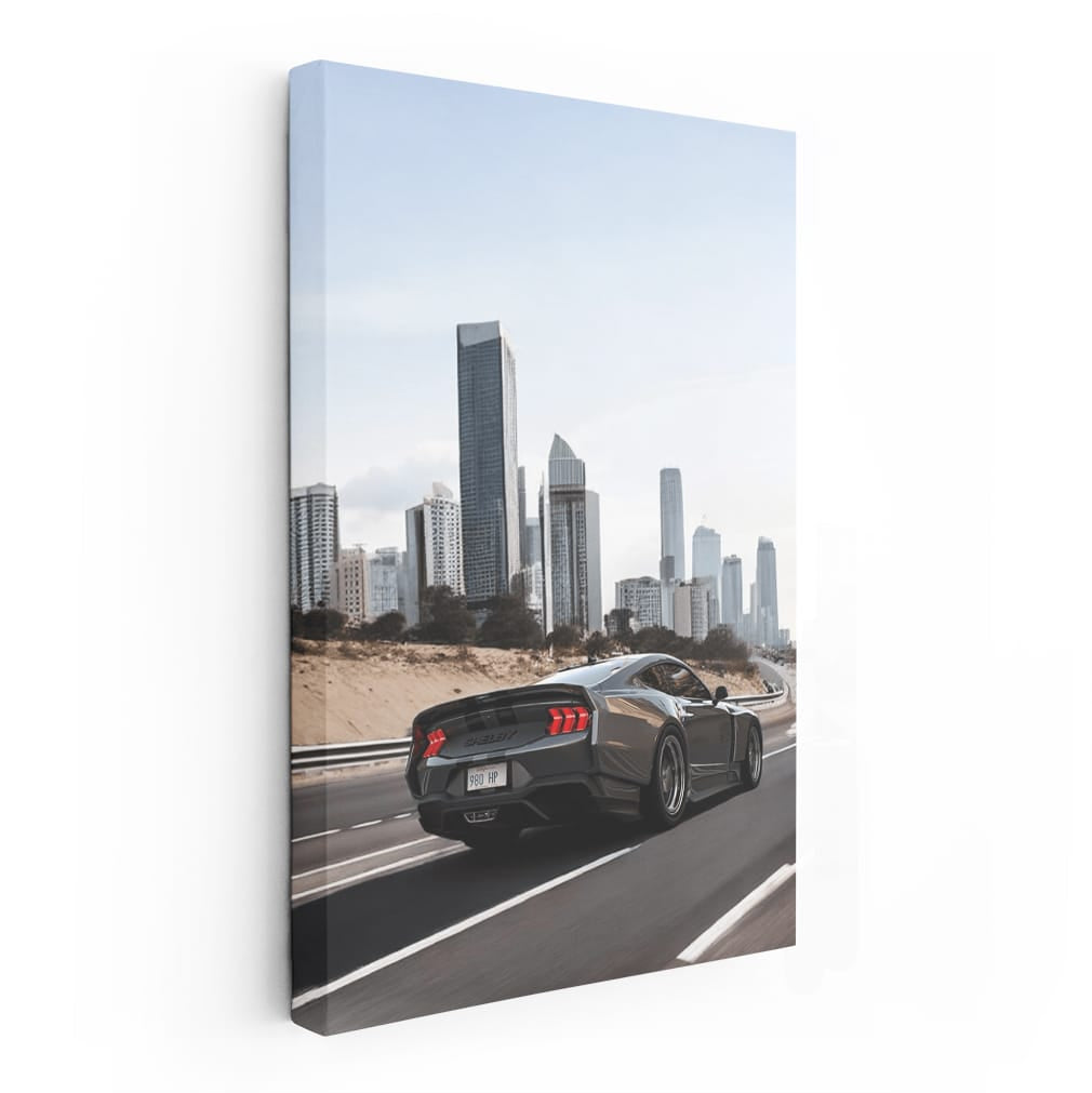 Ford Shelby GT500 in Urban Setting - Beast Unleashed