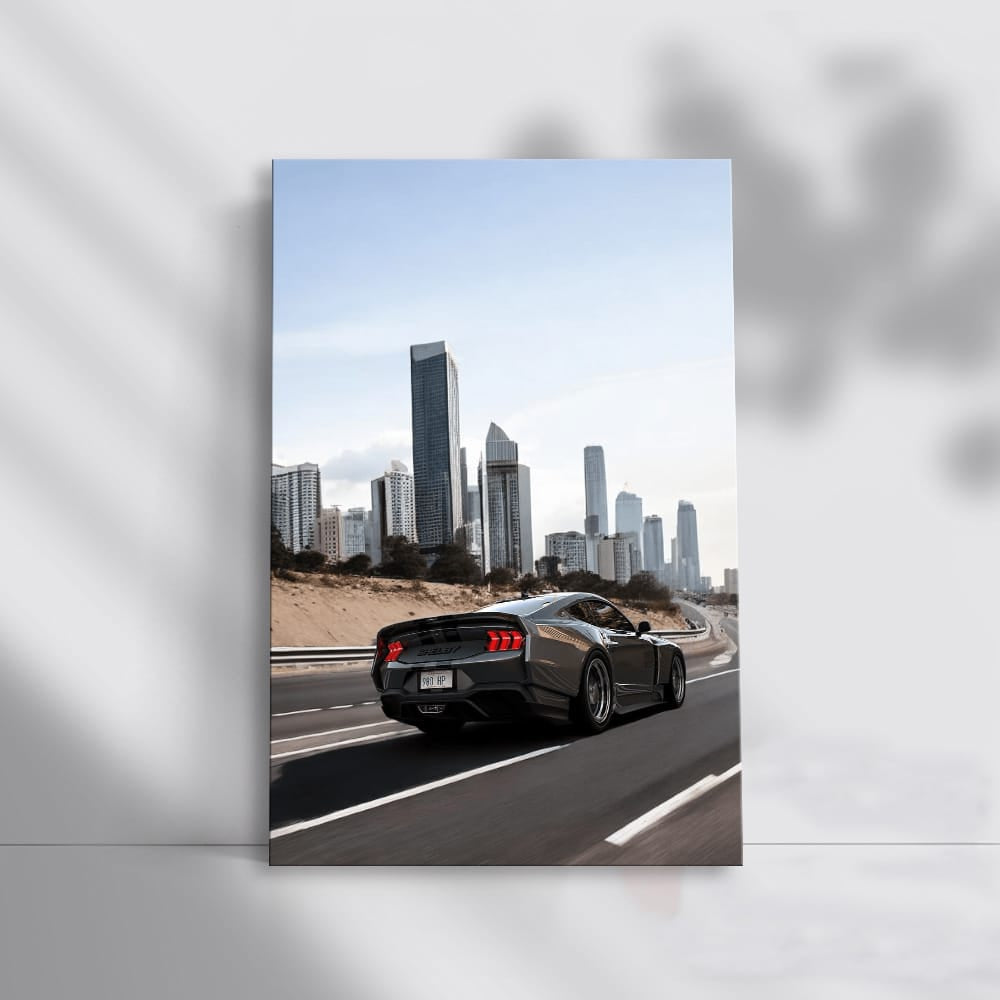 Ford Shelby GT500 in Urban Setting - Beast Unleashed