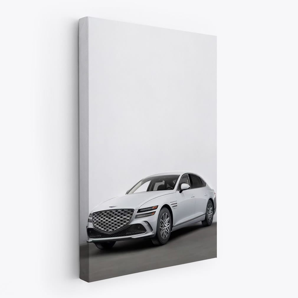 Genesis G80 Elegance in Underground Garage - Refined Luxury