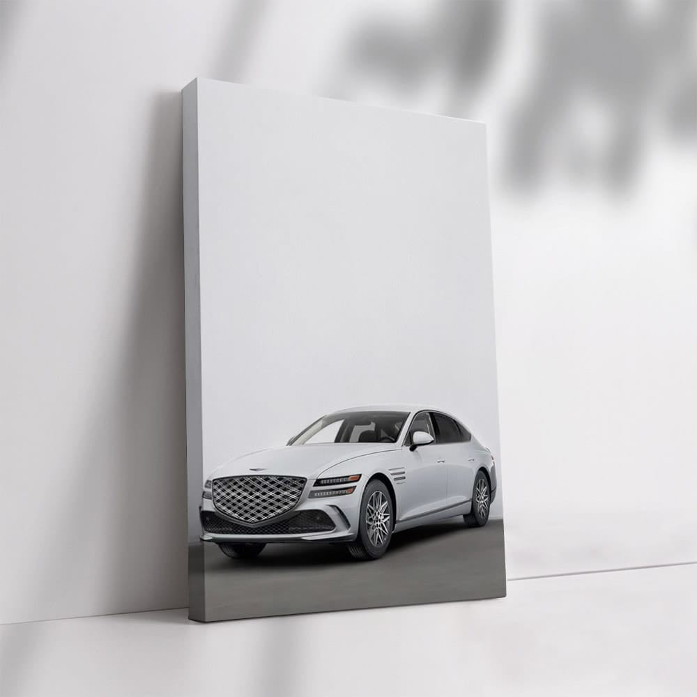 Genesis G80 Elegance in Underground Garage - Refined Luxury