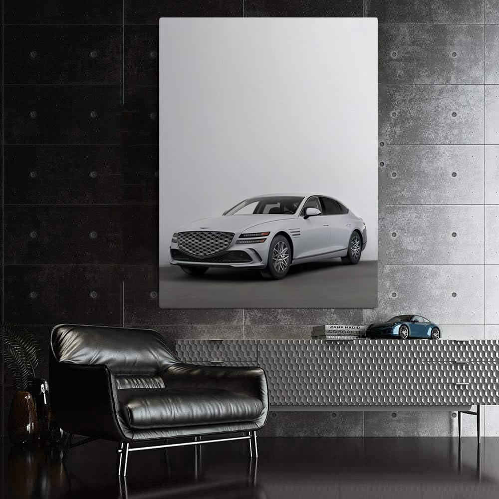 Genesis G80 Elegance in Underground Garage - Refined Luxury