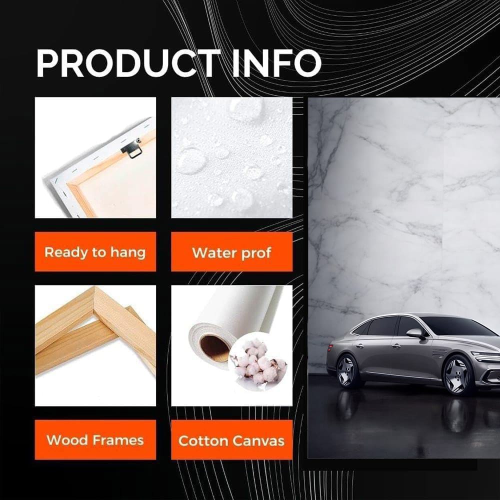 Genesis G80 Marble Wall - Elegance Meets Luxury